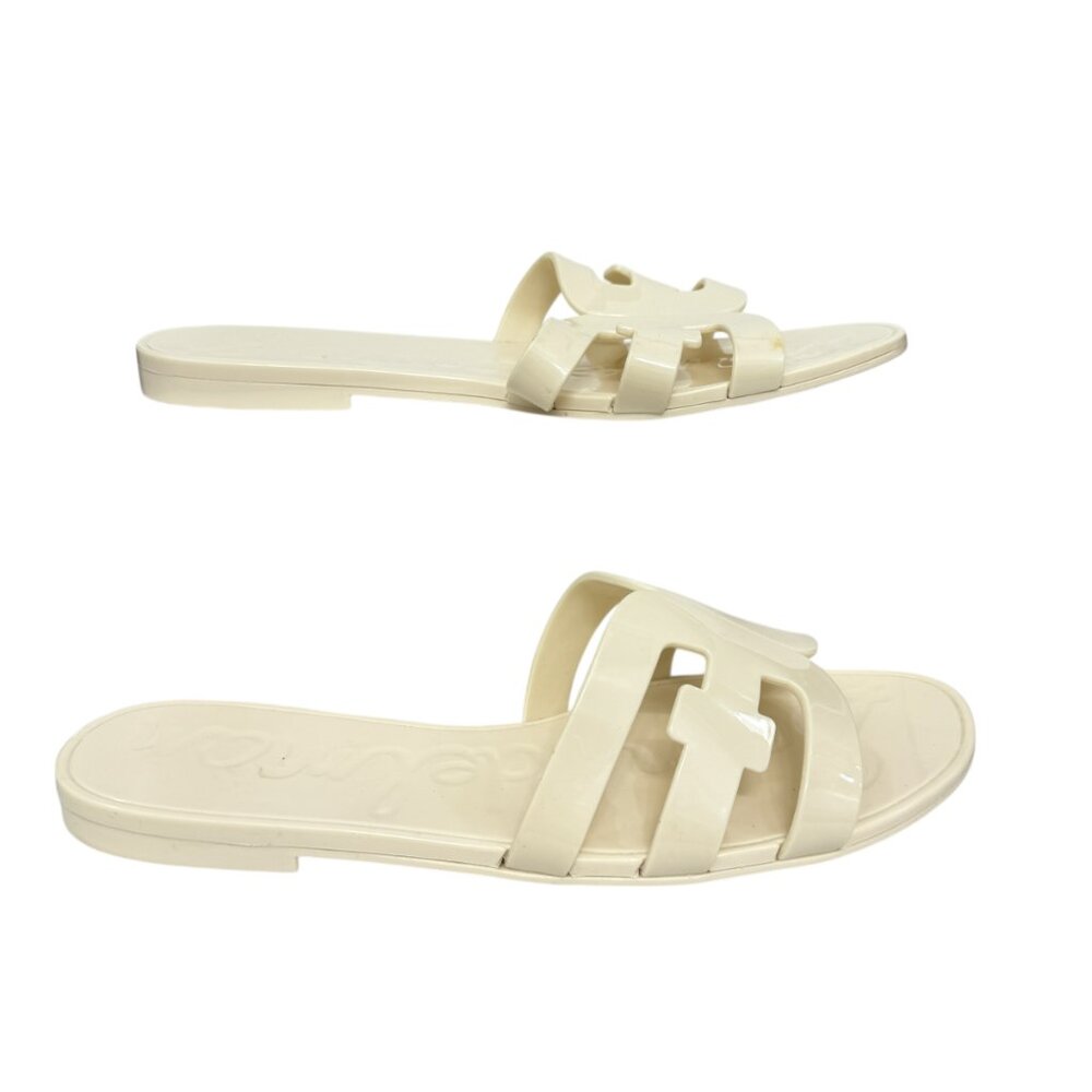 Sam Edelman Bay Jelly Double E Signature Logo Slide Sandals Women's size 12 - Picture 2 of 10